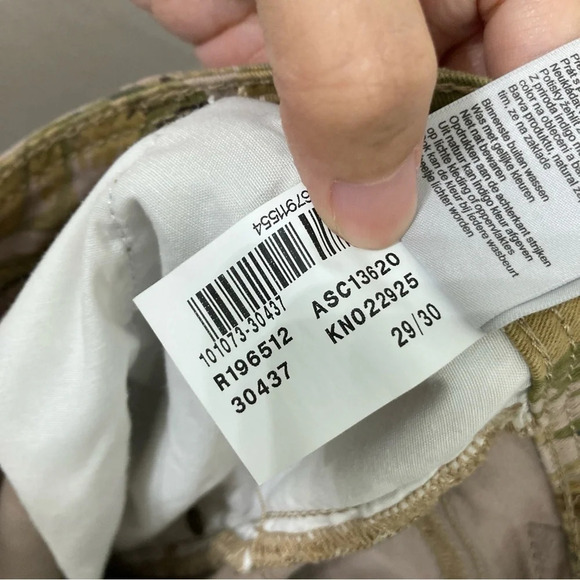 Mavi Women's Tropical Print Denise High Rise Cargo Pants Jeans size 30 - Picture 3 of 13